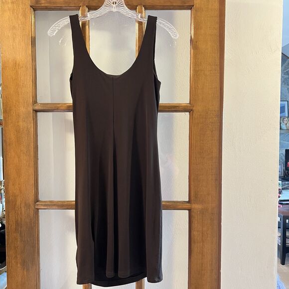 ✨ Three Dots Brown Dress – Women’s Size Medium - Picture 2 of 6